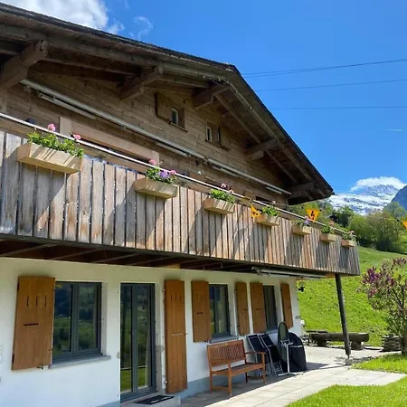 Bachsbort 14 4- Bett Parterre, Freie Sicht Auf Eiger Daire *